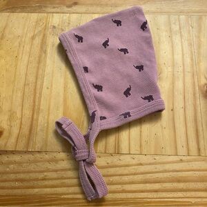 kate quinn Ribbed Cotten Purple Elephant Elf Hat